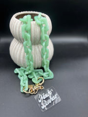 Chaine de téléphone I Isis jade